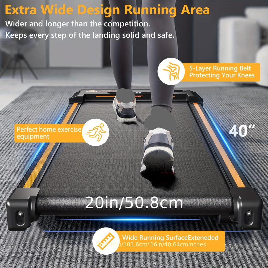 “EasyTreadmill™ – Compact Under-Desk Walking Pad for Home Office