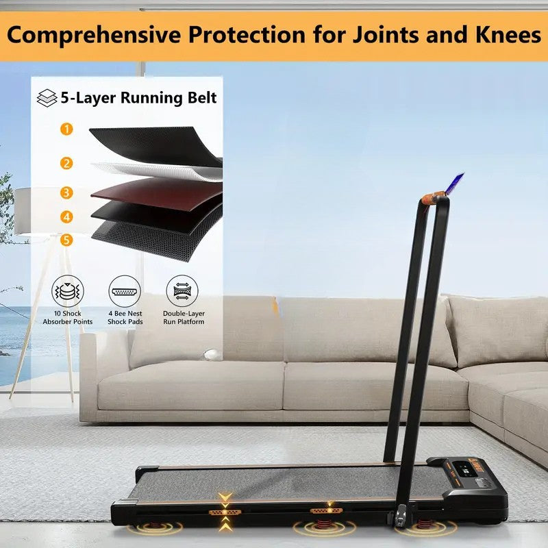 “EasyTreadmill™ – Compact Under-Desk Walking Pad for Home Office