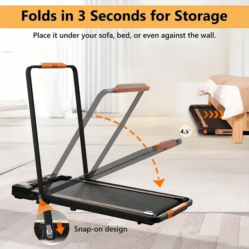 “EasyTreadmill™ – Compact Under-Desk Walking Pad for Home Office